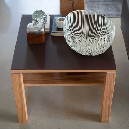 Moderner Couchtisch - CUBUS - TEAM 7 - Eiche / Nussbaum / Buche