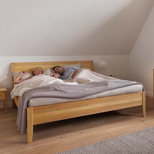 Doppelbett - SESAM - TEAM 7 - modern / Kopfteil / Stoff