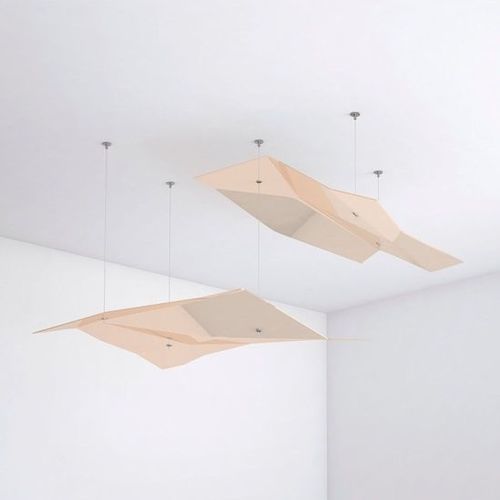 Harz-Zwischendecke - SHAPES ALTA - 3Form - freihängend / für Büro / für den Innenraum