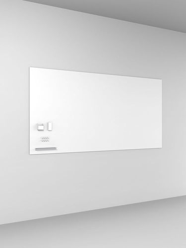 Magnettafel - 300.45 - 3Form - wandmontiert / Hartglas / für professionellen Einsatz
