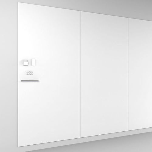 Magnettafel - 300.46 - 3Form - weiß / wandmontiert / Hartglas
