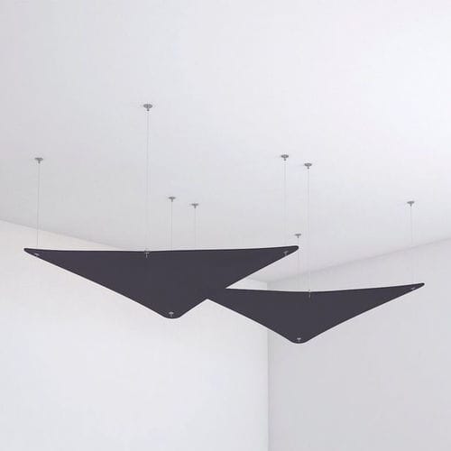 Harz-Zwischendecke - SHAPES FLAG - 3Form - freihängend / für den Innenraum / Dekor