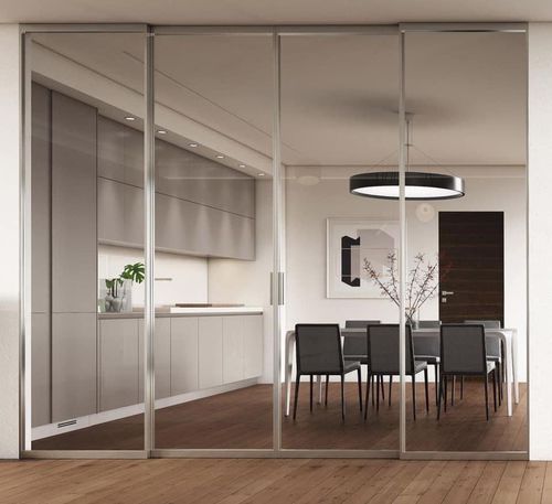 Abnehmbare Trennwand - Pavilion light - TreP Srl - festinstalliert / modular / Schiebe