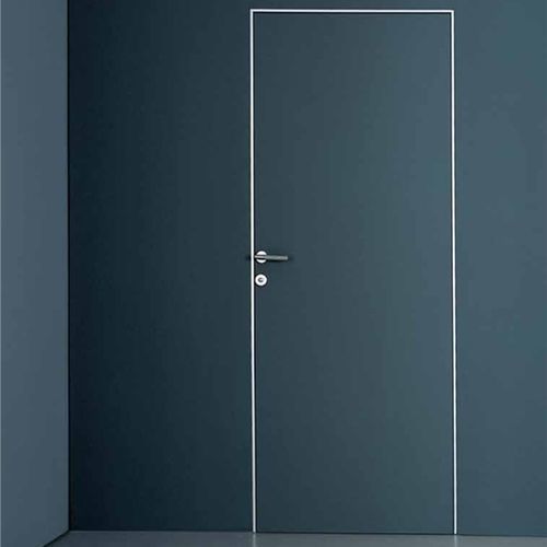 Tür für Innenbereich - Planus Cinque - TreP Srl - Holz / Aluminium / einflügelig