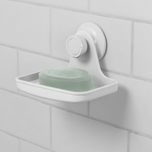Wandmontierter Seifenhalter - FLEX GEL-LOCK - Umbra - Kunststoff