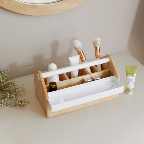 Holz-Aufbewahrungsbox - TOTO MEDIUM - Umbra - Metall