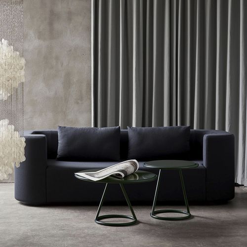 Modernes Sofa - VP168 - VerPan - Stoff / Polster / braun
