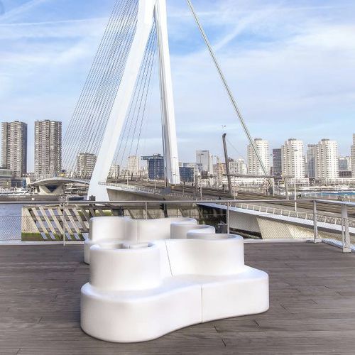 Modulsofa - CLOVERLEAF  - VerPan - modern / für Außenbereich / Stoff