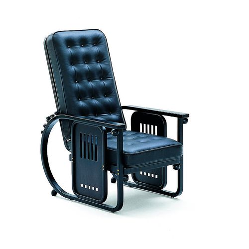 Sessel / originelles Design - Sitzmaschine  - Wittmann - Stoff / Leder / Metall