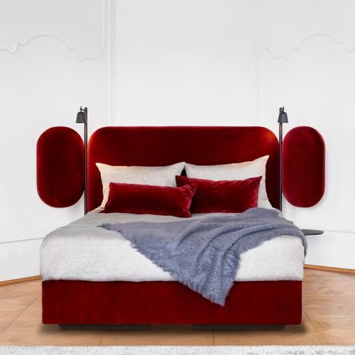 Bett / King Size - Wings - Wittmann - Queen Size / modern / Polster