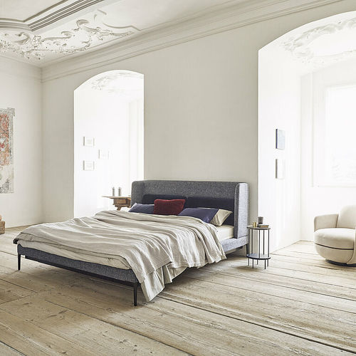 Doppelbett - Joyce Niche - Wittmann - modern / Polster / gepolstertes Kopfteil
