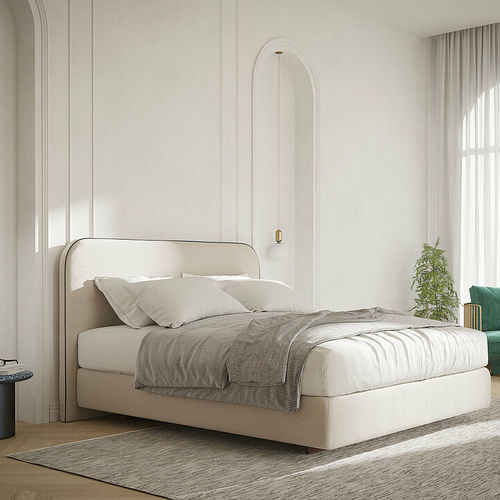 Bett / King Size - Metis Soft - Wittmann - Queen Size / modern / Polster