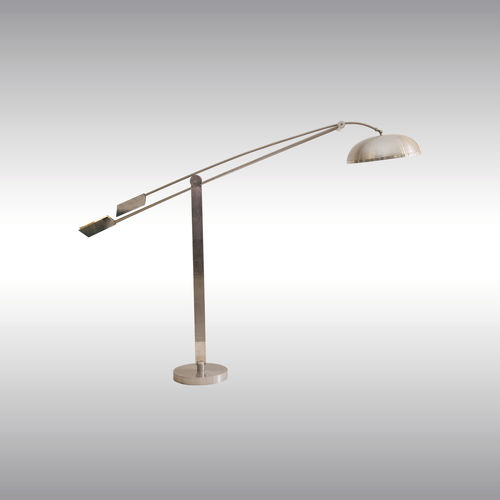 Stehleuchte - 50061 - Woka Lamps Vienna - Aluminium / Eisen / Bauhaus-Design