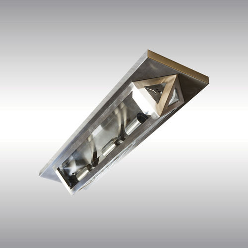 Klassische Deckenleuchte - 21721 - Woka Lamps Vienna - Glas / LED / mit Glühlampe