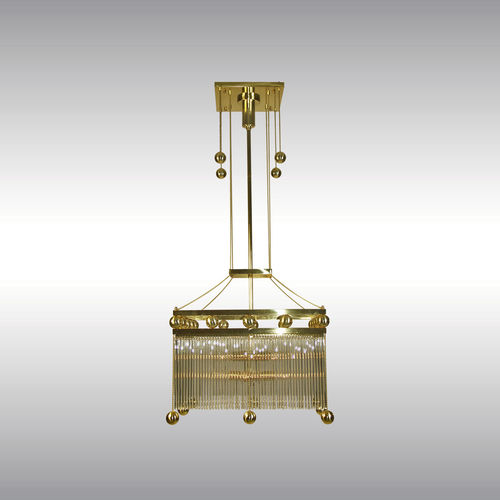 Klassischer Kronleuchter - 20402 - Woka Lamps Vienna - Glas / Messing / mit Glühlampe