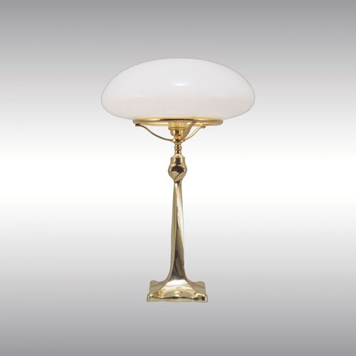 Tischlampe - WND 19 - Woka Lamps Vienna - Glas / geblasenes Glas / Messing