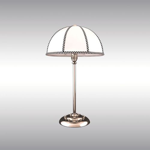 Bürolampe - WW-S142 20502 - Woka Lamps Vienna - Seide / Messing / klassisch