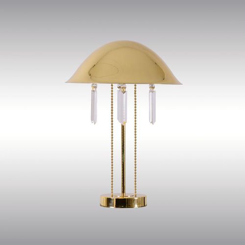 Tischleuchte - PURKERSDORF 21403 - Woka Lamps Vienna - Hänge / Kristall / Messing