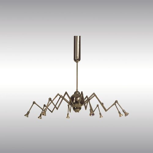 Klassischer Kronleuchter - MIMI 1032 - Woka Lamps Vienna - Messing / Halogen