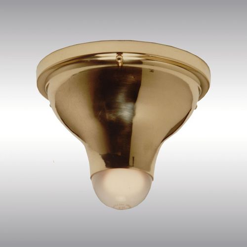 Klassische Deckenleuchte - KM4 33 - Woka Lamps Vienna - Messing / LED / von Koloman Moser