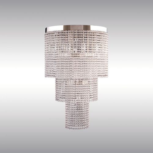 Klassischer Kronleuchter - CR1 38 - Woka Lamps Vienna - Glas / Messing / Wasserfall