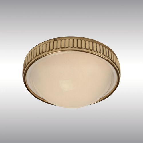 Klassische Wandleuchte - AST2 10 - Woka Lamps Vienna - für den Innenraum / Messing / geblasenes Glas