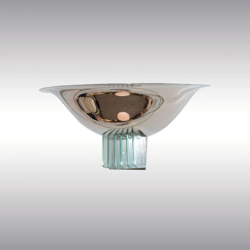 Klassische Wandleuchte - AD7 57 - Woka Lamps Vienna - für den Innenraum / Messing / Kristall