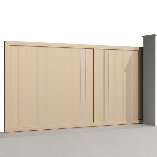 Schiebetor - WAGNER C010 - Gates-Creations - rechts / links / Aluminium