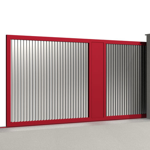 Schiebetor - Tr&eacute;sor OR C019 - Gates-Creations - rechts / links / Aluminium