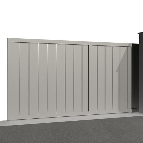 Schiebetor - PUCCINI C032 - Gates-Creations - rechts / links / Aluminium