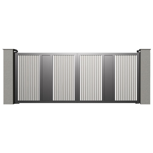 Einflügeliges Tor - Tr&eacute;sor OR B019 - Gates-Creations - rechts / links / Aluminium