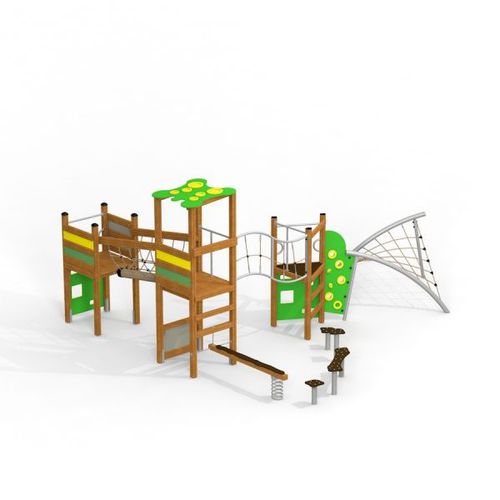 Stahl-Spielplatzgerät - VILCABAMBA  - Lars Laj - HDPE / Polypropylen / modular