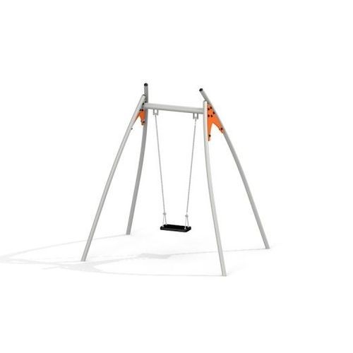 Einzelschaukel - 17402 - Lars Laj - Edelstahl / pulverbeschichteter Stahl / HDPE