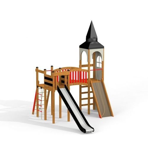Spielturm mit Rutschbahn - ALCAZAR  - Lars Laj