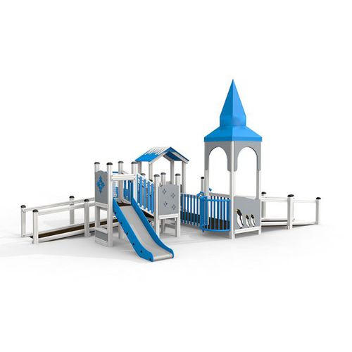 Spielturm mit Rutschbahn - WINTER RESIDENCE  - Lars Laj