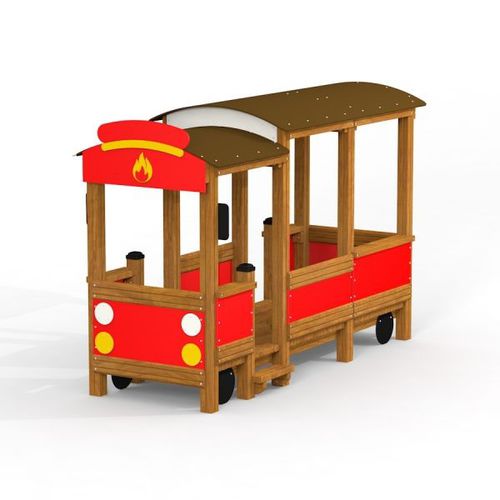 Fahrzeug für Spielplätze - FIRE BRIGADE CAR  - Lars Laj