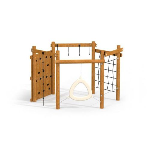 Klettergerüst für Spielplätze - SEQUOIA   - Lars Laj
