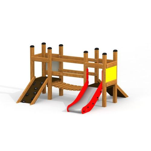 Edelstahl-Spielplatzgerät - MINI   - Lars Laj - Holz / Sperrholz / HDPE