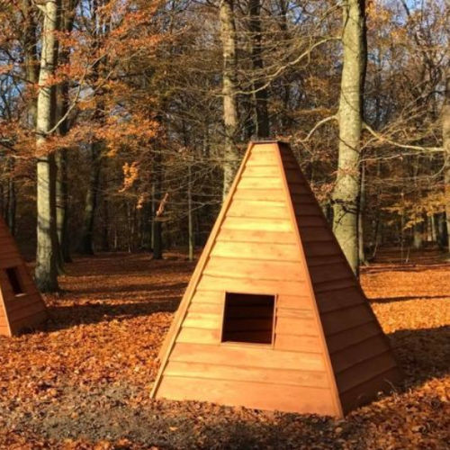 Spielhaus für Spielplätze - WIGWAM   - Lars Laj - bodenstehend / wasserdicht