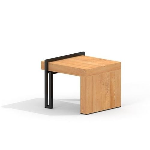 Kleine Bank für den öffentlichen Raum - THOR SMALL     - Lars Laj - modern / Eiche / Stahl