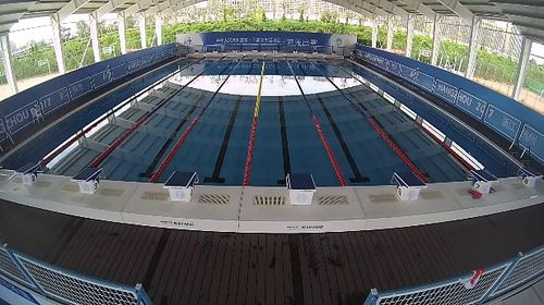 Schwimmbahn-Wettkampfbecken - Jiangyin Sifang Swimming Rehabilitation Industry Co., Ltd. - für den Innenraum / für Außenbereich / für Gewerbegebrauch