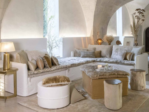 Ecksofa - DUNE - NUDE - BERENGERE LEROY - modular / modern / für Außenbereich
