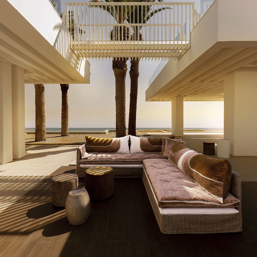 Modulsofa - PALM SPRINGS - MILLE ET UNE NUIT - BERENGERE LEROY - Eck / modern / Samt
