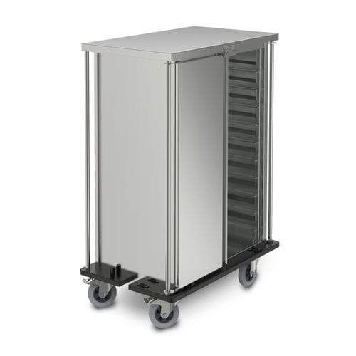 Wagen für Gastronorm-Behälter - 0162812 - HUPFER - für Profiküchen / für Transport / Edelstahl