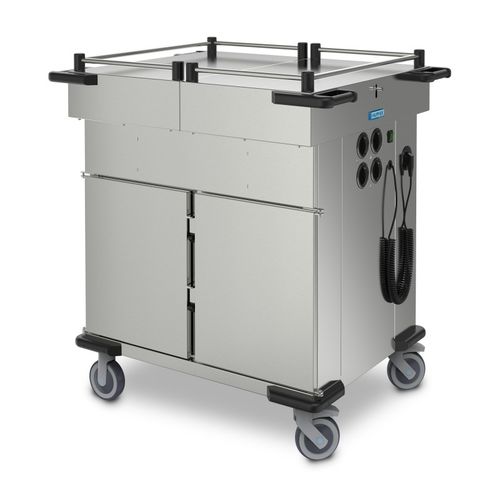 Geschirrwagen - 0162945 - HUPFER - für Speisentransport / für Profiküchen / wärmend