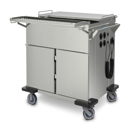 Geschirrwagen - 0162944 - HUPFER - für Speisentransport / für Profiküchen / wärmend