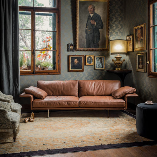 Modulsofa - Alato - Black Tie - modern / Stoff / Leder