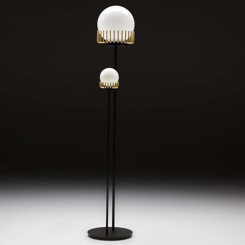 Stehleuchte - Lucy - Black Tie - Metall / Glas / modern
