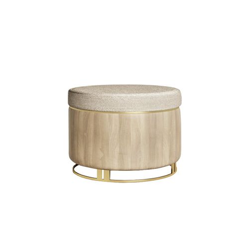 Modernes Sitzkissen - select - Ana Roque - Stoff / Holz / Metall