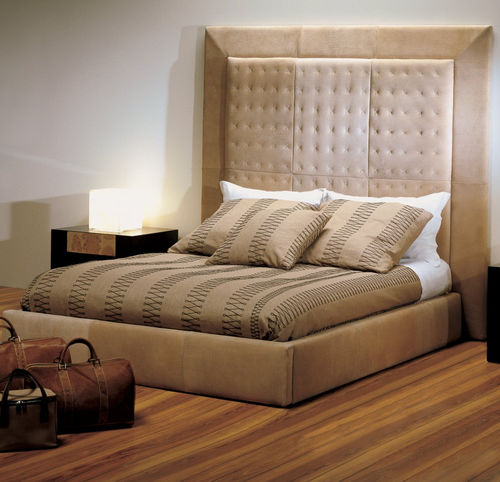 Bett / King Size - SUITE - Stone International - Queen Size / modern / Polster